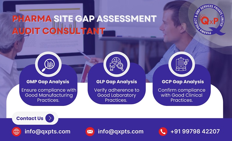 pharma site gap assessment audit consultant in india