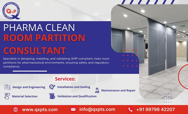 pharma clean room partition consultant in india ahmedabad