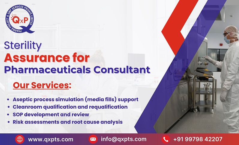 sterility assurance for pharmaceuticals consultant in india
