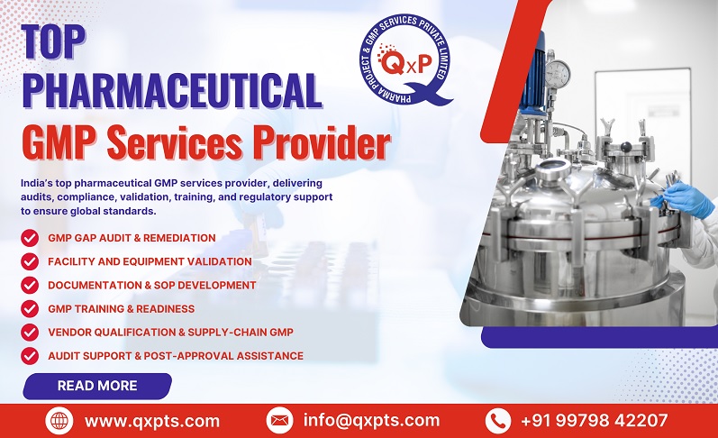 top pharmaceutical gmp service provider in india list