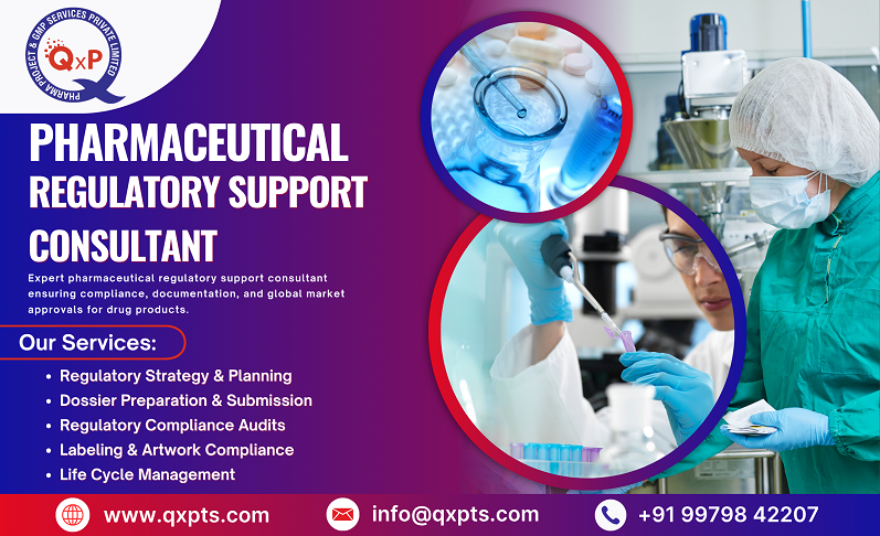 pharmaceutical regulatory support consultant in india