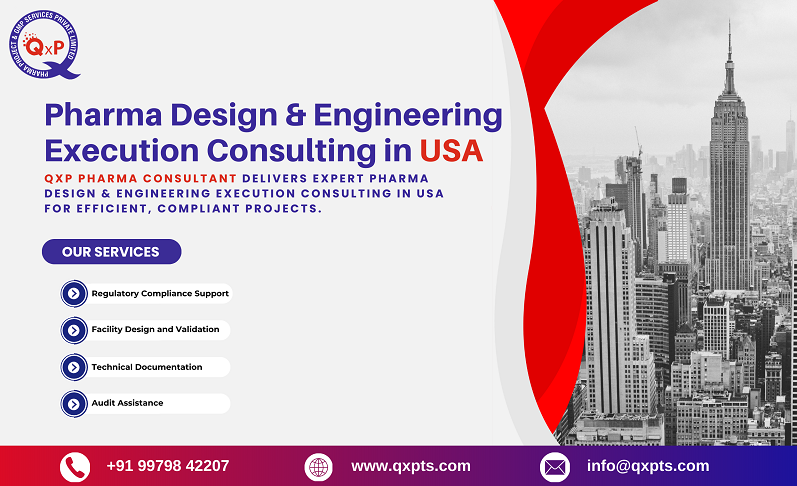pharma design & engineering execution consulting in usa