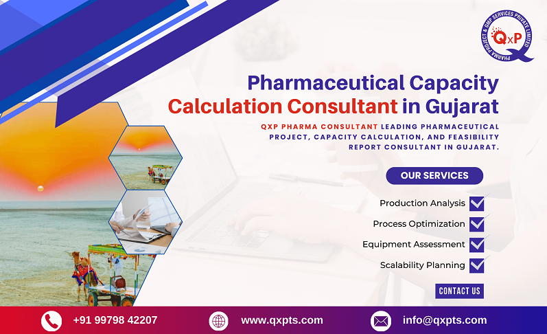 pharmaceutical capacity calculation consultant in gujarat