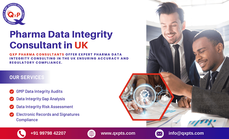 pharma data integrity consultant in uk