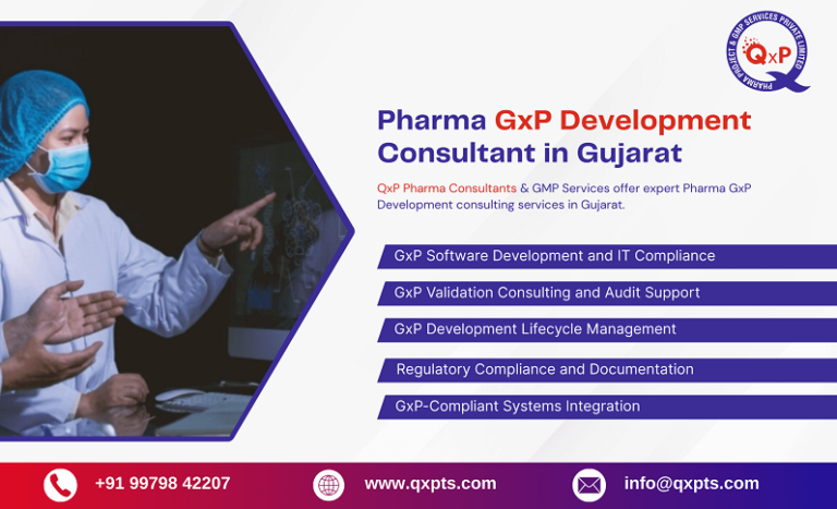 Pharma GxP Development Consultant in Gujarat