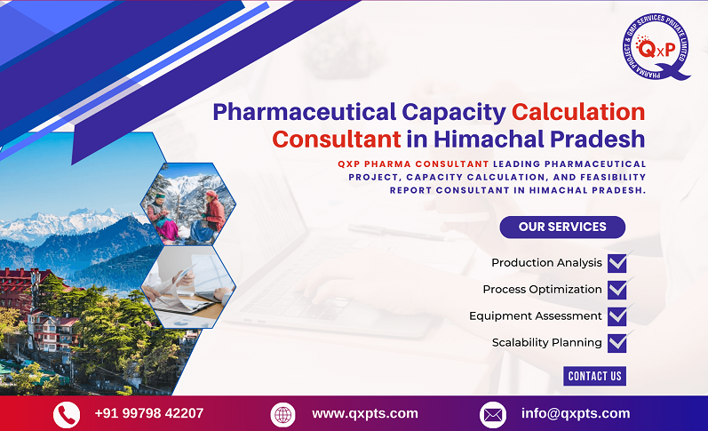 pharma capacity calculation consultant in himachal pradesh