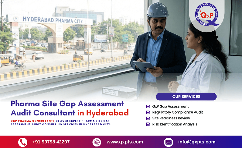 pharma site gap assessment audit consultant in hyderabad