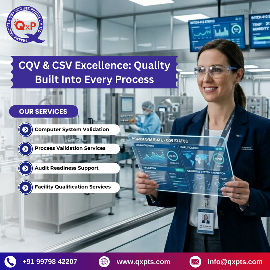 CQV CSV Strategies To Elevate Process Performance