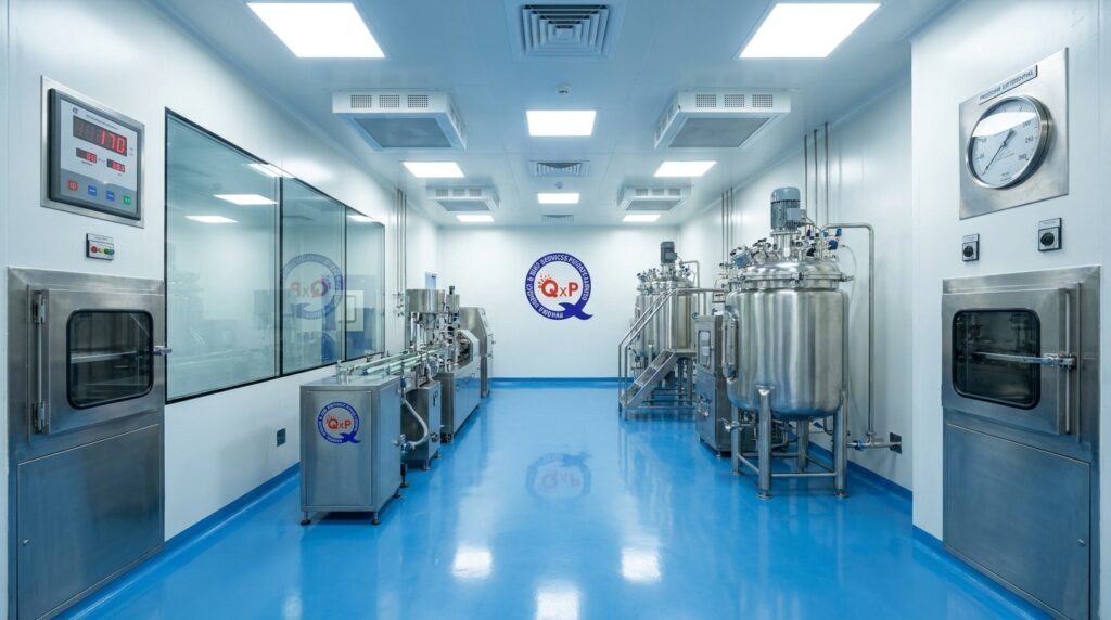 morden pharma clean room