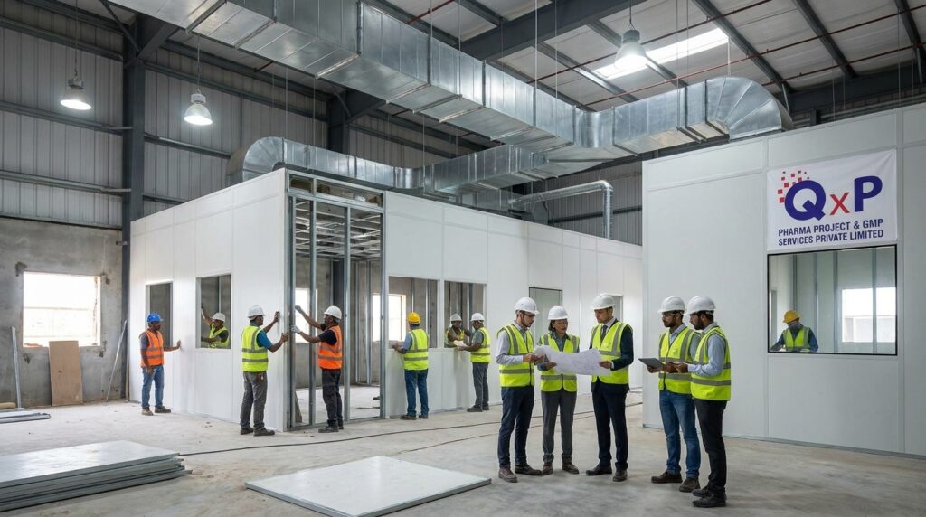 pharma plant construction