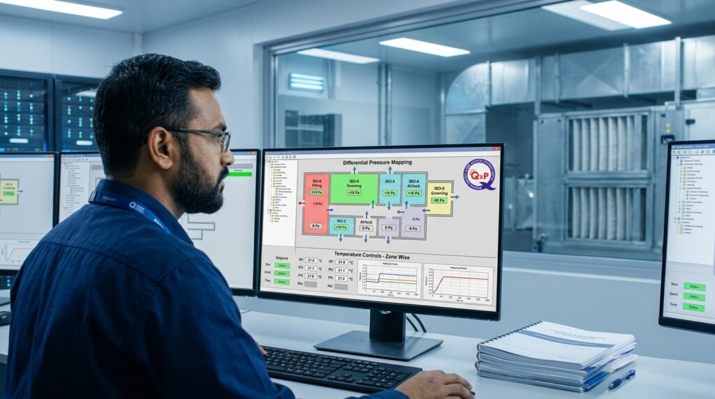 pharma manager viewing scacd