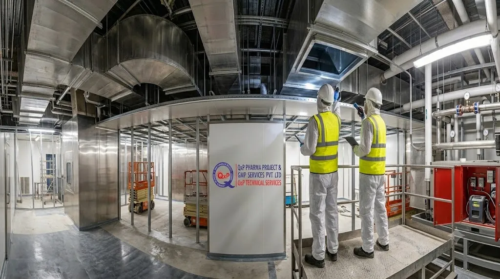 pharma clean room construction inspection